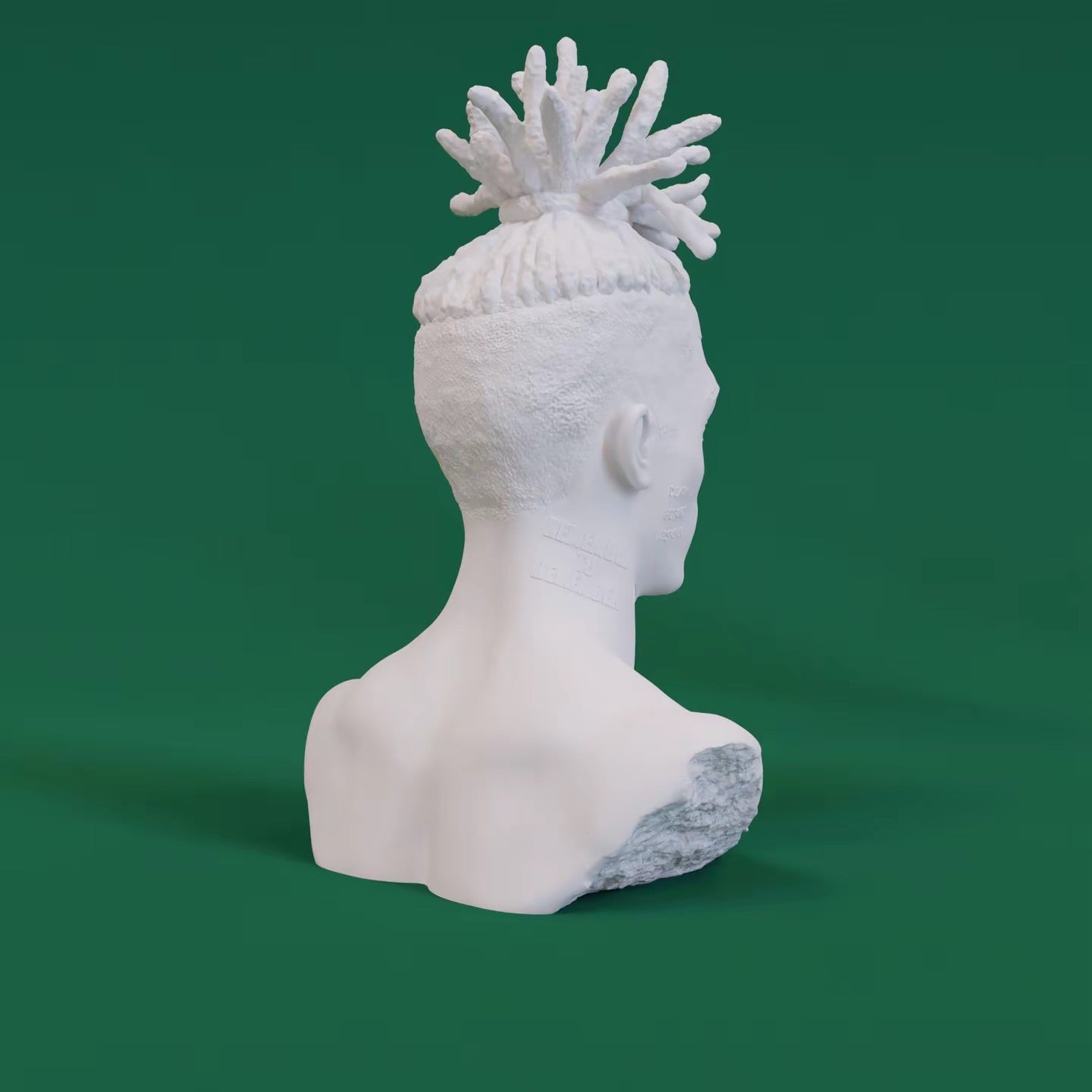 XXXtentacion bust pineapple-head